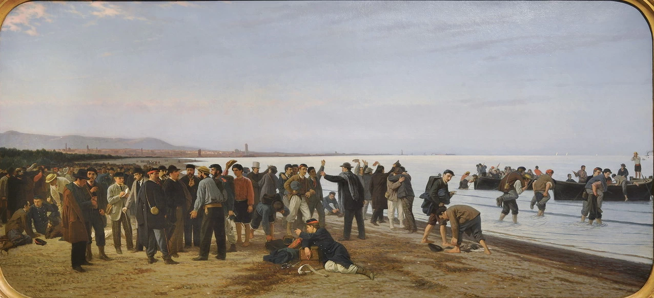 I volontari livornesi, 1872